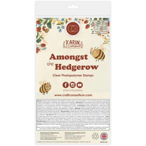Craft Consortium Amongst the Hedgerow A6 Clear Photopolymer Stamps Buzzing (CCSTMP098)