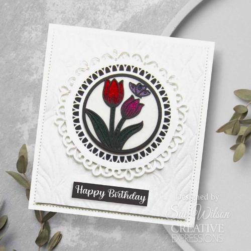 Creative Expressions Wordies Sentiment Sheets - Celebrations