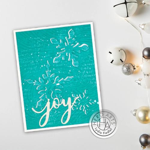 Hero Arts - Script Bold Prints Cling Rubber Stamp