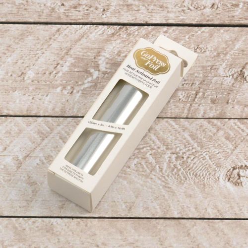 Couture Creations - Foil - Silver (Matte Finish) - Heat activated