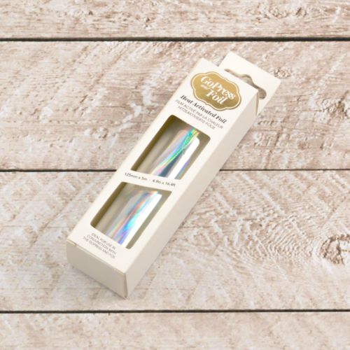 Couture Creations - Foil - Silver (Iridescent Finish) - Heat activated