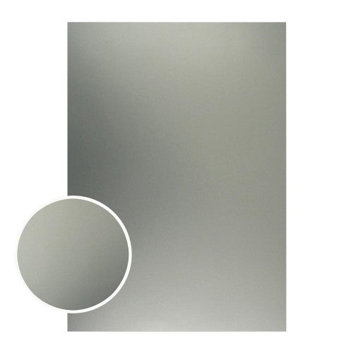 Couture Creations - Mirror Foil Board - A4 Matte silver (10pc - 210gsm)