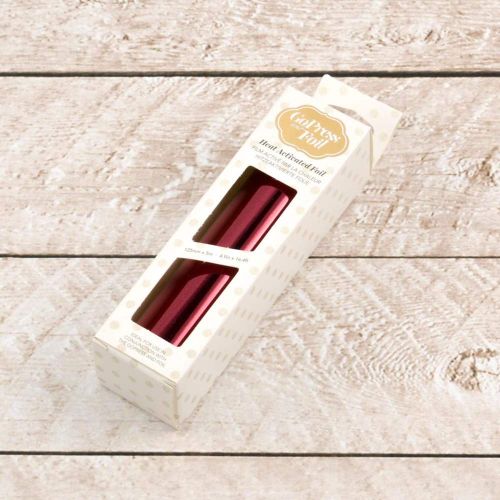 Couture Creations - Foil - Maroon (Matte Finish) - 125mm x 5m | 4.9in x 16.4ft
