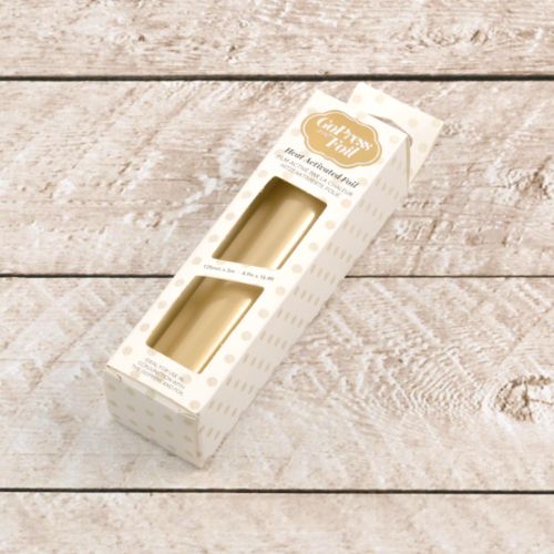 Couture Creations - Foil - Gold (Light Matte Finish) - 125mm x 5m | 4.9in x 16.4ft