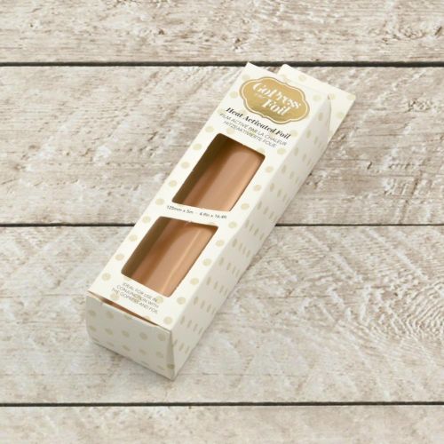 Couture Creations - Foil - Rose Gold (Vintage Matte Finish) - Heat activated