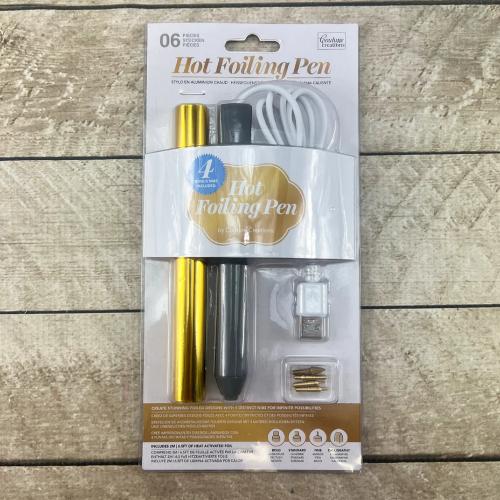 Couture Creations - Hot Foiling pen with 4 tips - 0.8/1.5/2.0/2.5mm - Postage as per Actual