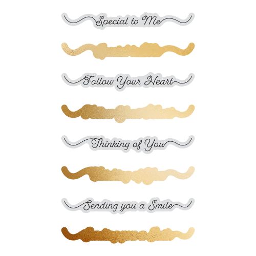 Couture Creations - Sentiment Stamp and Die Set - Elegance - Special to Me (4pc)