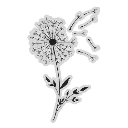 Couture Creations - Vintage Tea Collection - Stamp - Dandelion