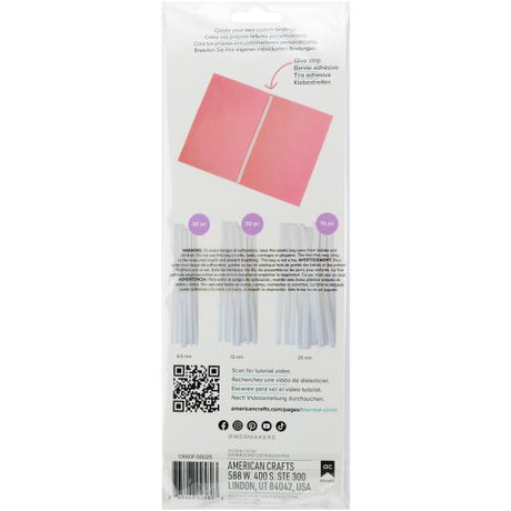 We R Thermal Cinch Glue Strips Bundle 75/Pkg - Postage as per Actual