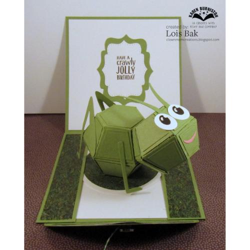 Karen Burniston - Bug Greetings clear stamps