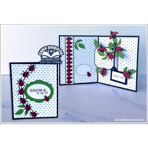 Karen Burniston - Bug Greetings clear stamps
