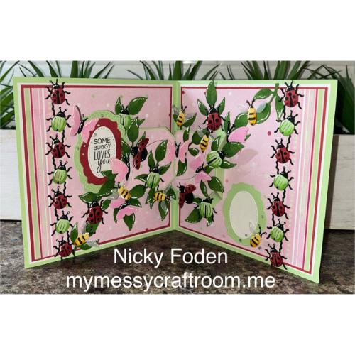 Karen Burniston - Bug Greetings clear stamps