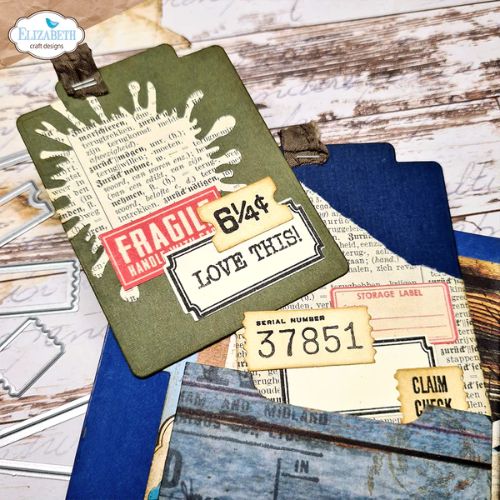 Elizabeth Crafts Designs - Journal Dates and Months Stamp Set