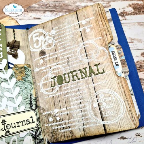 Elizabeth Crafts Designs - Journal Dates and Months Stamp Set