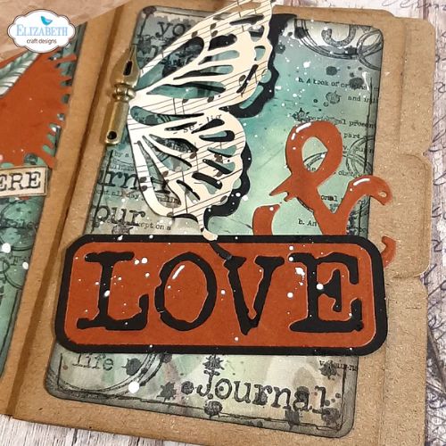Elizabeth Crafts Designs - Journal Dates and Months Stamp Set