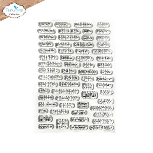Elizabeth Craft Designs Winter Bliss Stamps The Mini's (CS383)