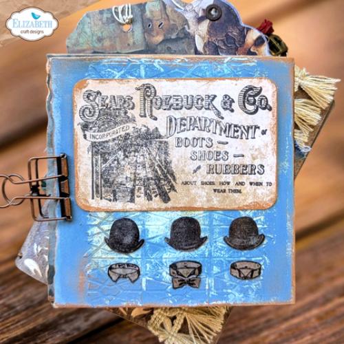 Elizabeth Craft Designs Mr. & Mrs. Stamps Laced Stamp (CS401)