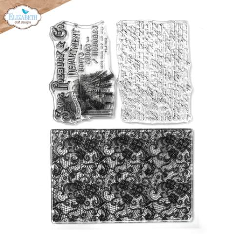 Elizabeth Craft Designs Mr. & Mrs. Stamps Laced Stamp (CS401)