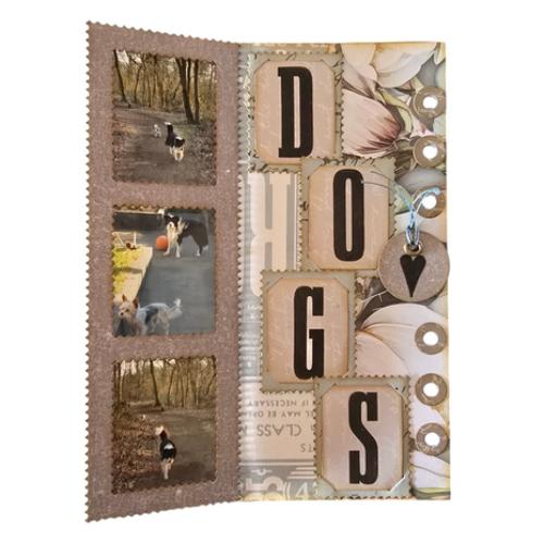 Elizabeth Craft Designs Once in a Lifetime Stamps Bold Alphabet (CS410)