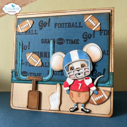 Elizabeth Craft Designs Good Times Stamps Sport Sentiments (CS412)