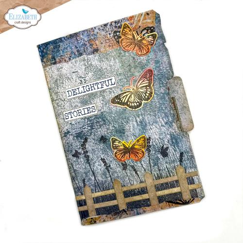 Elizabeth Craft Designs - Cracked fields Stamp Set