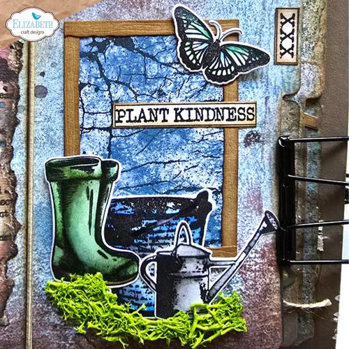 Elizabeth Craft Designs - Cracked fields Stamp Set