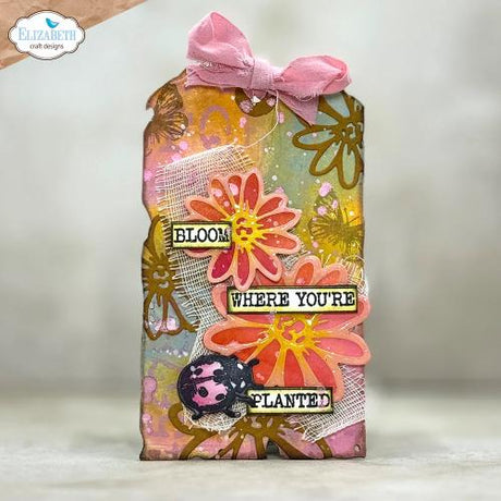 Elizabeth Craft Designs - Journal phrases 5 Stamp Set