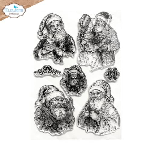 Elizabeth Craft Designs - Santa Stamps