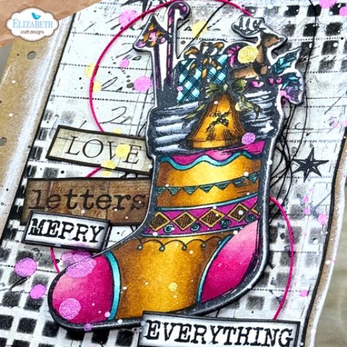 Elizabeth Craft Designs - Journal phrases 6 Stamps