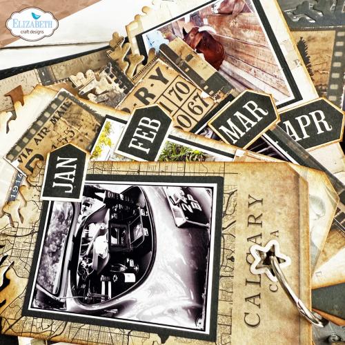 Elizabeth Craft Designs - Months Stamp Set (CS437)