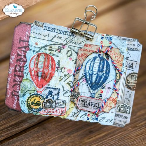 Elizabeth Craft Designs Remember Moments Stamp & Die Around the World (CSD361)