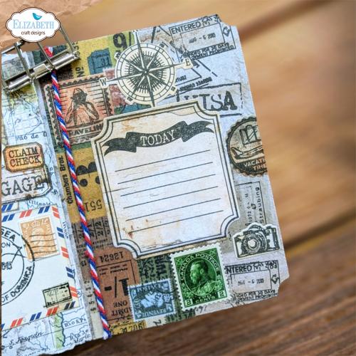 Elizabeth Craft Designs Remember Moments Stamp & Die Around the World (CSD361)