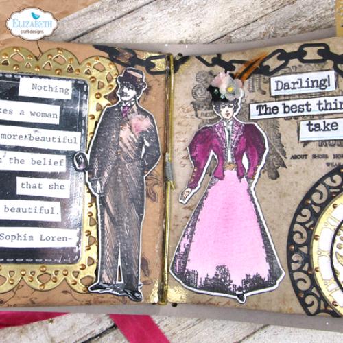 Elizabeth Craft Designs Mr. & Mrs. Stamp & Die Set (CSD400)