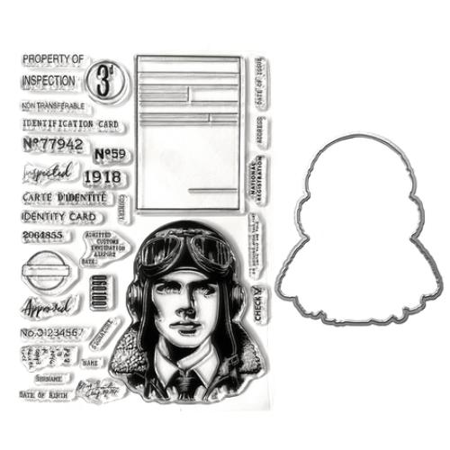 Elizabeth Craft Designs Once in a Lifetime Stamp & Die Set The Property of (CSD407)