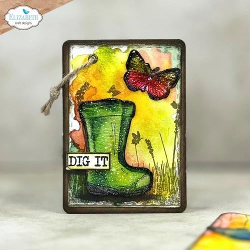 Elizabeth Craft Designs - Garden of Love Stamp and Die Set