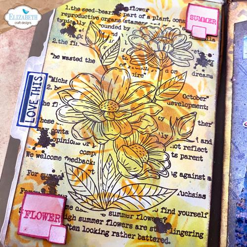 Elizabeth Craft Designs - Summer flower Stamp and Die Set