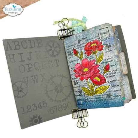 Elizabeth Craft Designs - Summer flower Stamp and Die Set