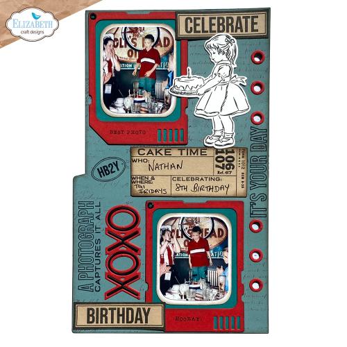 Elizabeth Craft Designs - Celebrations 2 Stamp and Die Set