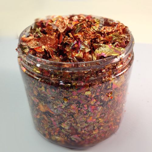 Creative Expressions Cosmic Shimmer Gilding Flakes 200ml Red Blaze