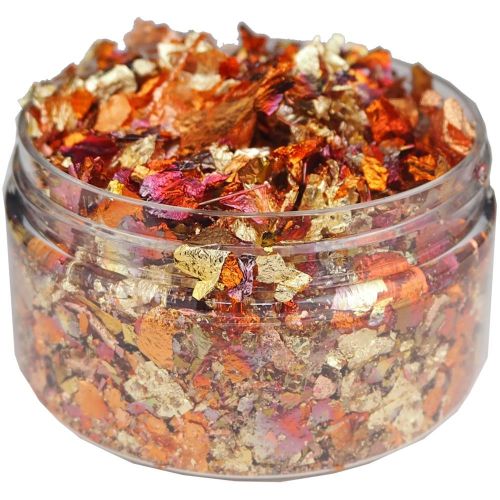 Creative Expressions Cosmic Shimmer Gilding Flakes 100ml Red Blaze