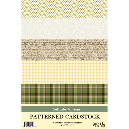 Gina K Designs PATTERNED CARDSTOCK Pack