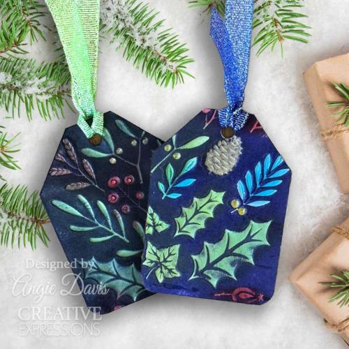 Creative Expressions Winter Foliage 5 in x 7 in 3D Embossing Folder