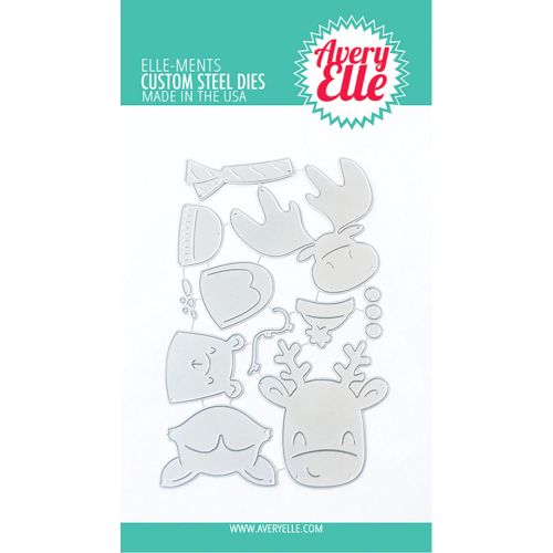 Avery Elle - Die: Peek-A-Boo Holiday Tag Toppers Elle-ments