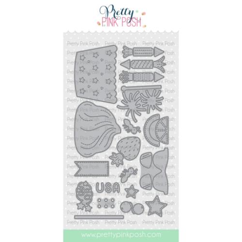 Pretty Pink Posh - Big Celebration Cupcake Dies