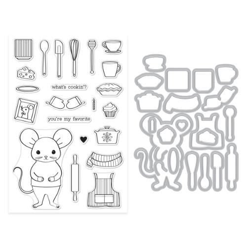 Hero Arts - What's Cookin'? Stamp & Cut Set