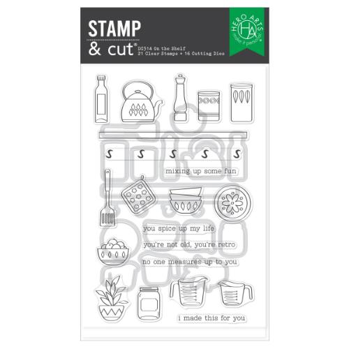 Hero Arts - On the Shelf Stamp & Cut