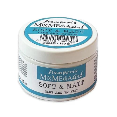 Stamperia Soft & Matt Glue & Varnish 150ml (DC34G)