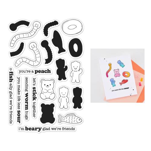 Hero Arts - Let's Stick Together Stamp & Cut