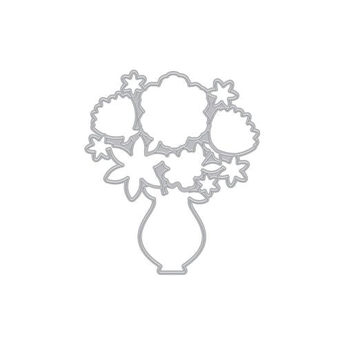 Hero Arts - Flowers in Vase Frame Cuts
