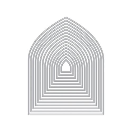 Hero Arts - Pointed Arches Infinity Nesting Dies